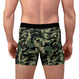 ThatXpression Fashion Big Fist Collection Green Tan Men's Boxer Briefs N502X