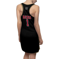 ThatXpression's Women's League Baller Aces Racerback Jersey Themed Dress