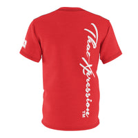 ThatXpression Fashion Signature Red Unisex T-Shirt XZ3T