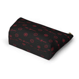 ThatXpression Fashion's Elegance Collection Black and Red Accessory Pouch