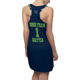 ThatXpression Fashion Seattle Home Team Camo Racerback Jersey Dress