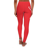 ThatXpression Fashion Red Enlarged Savage Spandex Leggings-RL