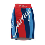 ThatXpression Fashion Tennessee Savage Home Team Themed Pencil Skirt 7X41K