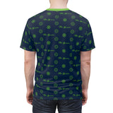 ThatXpression Elegance Men's Navy Green S12 Designer T-Shirt