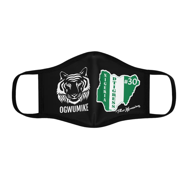 Official D'Tigress OGWUMIKE 30 Fitted Polyester Face Mask
