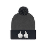 TX ThatXpression Unisex Pom Pom Fists Beanie