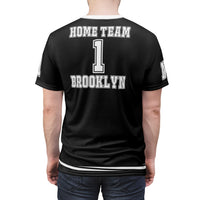 ThatXpression Fashion Home Team Brooklyn Black White #1 Fan Shirt