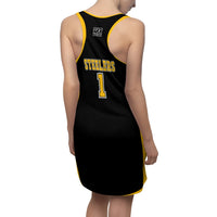 ThatXpression Fashion Racerback Jersey Themed Steelers Dress PSKIT