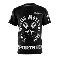 ThatXpression's "That Life" Biker Two Wheel's Move The Soul Inspired Sportster Unisex T-Shirt