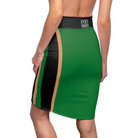 ThatXpression's Boston Basketball Women's Pencil Skirt