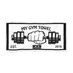 ThatXpression Fashion Train Hard And Takeover My Gym Fitness Beach Towel 2PTFY