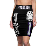 ThatXpression's Colorado Women's Baseball Pencil Skirt