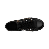 ThatXpression Fashion's Elegance Collection Black and Tan Women's Sneakers