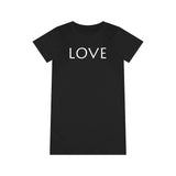 ThatXpression Fashion Love Organic T-Shirt Dress P98J