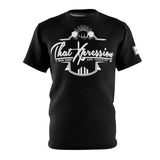 ThatXpression Fashion Train Hard & Takeover Dumbell Unisex T-Shirt CT73N