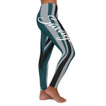 ThatXpression Fashion Green Black Savage Themed Spandex Leggings-RL2