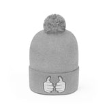 TX ThatXpression Unisex Pom Pom Fists Beanie