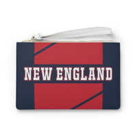 ThatXpression Fashion's Elegance Collection Navy & Red New England Designer Clutch Bag