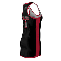 ThatXpression Fashion Racerback Jersey Themed Falcons Dress AFKIT