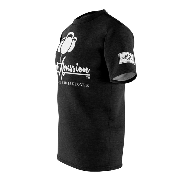 ThatXpression Train Hard & Takeover Kettlebells Black Unisex T-Shirt U09NH
