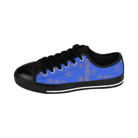 ThatXpression Fashion's Elegance Collection Royal and Tan Women's Sneakers