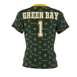 ThatXpression Elegance Women's Gold Green Bay S12 Designer T-Shirt