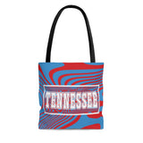 ThatXpression Gym Fit Multi Use Tennessee Themed Swirl Teal Red Tote bag H4U2