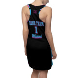 ThatXpression Fashion Miami Home Team Vice Camo Racerback Jersey Dress