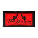 ThatXpression Fashion Train Hard And Takeover My Gym Fitness Beach Towel 1PTFY