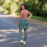 ThatXpression Fashion Themed Miami Spandex Leggings PSKIT Set