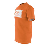 ThatXpression Fashion Thumbs Up Orange White Unisex T- Shirt CT73N