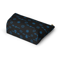 ThatXpression Fashion's Elegance Collection Black and Teal Accessory Pouch