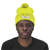 TX ThatXpression Unisex Pom Pom Fists Beanie