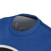 ThatXpression Fashion Signature Blue Badge Unisex T-Shirt-RL