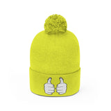 TX ThatXpression Unisex Pom Pom Fists Beanie