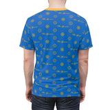 ThatXpression Elegance Men's Chargers Gold Blue S12 Designer T-Shirt