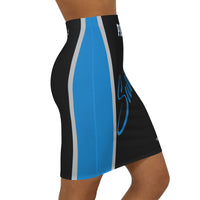 ThatXpression's Panthers Swag Women's Sports Themed Mini Skirt