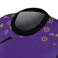 ThatXpression Elegance Women's Purple Gold Minnesota S12 Designer T-Shirt