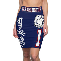 ThatXpression's Washington Women's Baseball Pencil Skirt