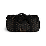 ThatXpression Fashion's Elegance Collection Black and Tan Duffel Bag