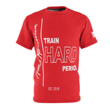 ThatXpression Fashion Train Hard Period Red Unisex T-Shirt U09NH