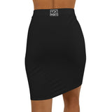 ThatXpression's Miami 3 Black Green Women's Mini Skirt