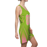 ThatXpression Ai3 Prototype Pink Green 08 Racerback Tunic Dress
