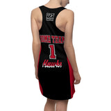 ThatXpression Hawks Home Team Jersey Themed Cartoon Dress