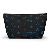 ThatXpression Fashion's Elegance Collection Black and Teal Accessory Pouch