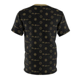 ThatXpression Elegance Men's Black Gold S12 Designer T-Shirt