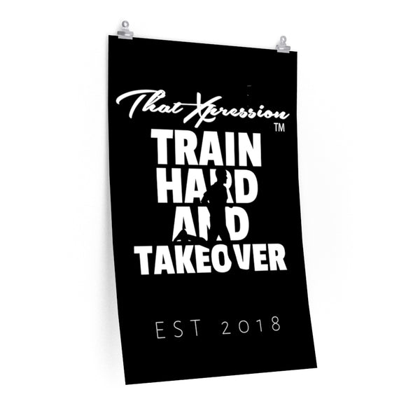ThatXpression Motivational Gym Workout Runner Themed High Quality Poster
