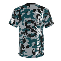 ThatXpression Fashion Black Gray Ultimate Camo Unisex T-shirt XZ3T