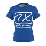 ThatXpression Fashion TX Signature Royal Women's T-Shirt JU23I