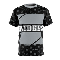 ThatXpression Elegance Men's Gray Black Raiders S13 Designer T-Shirt